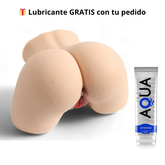Masturbador Little Hole con forma de trasero con vagina y ano penetrables