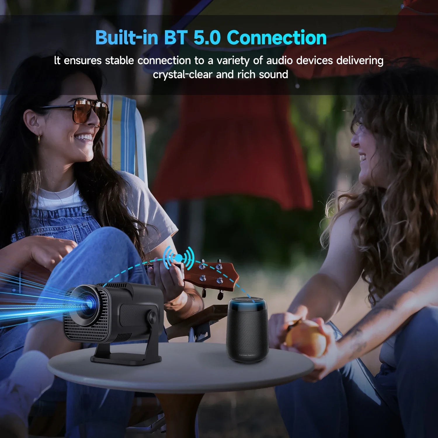 Senzia® Proyector Portátil Magcubic HY320