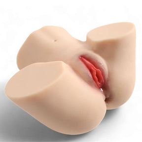 Masturbador Little Hole con forma de trasero con vagina y ano penetrables